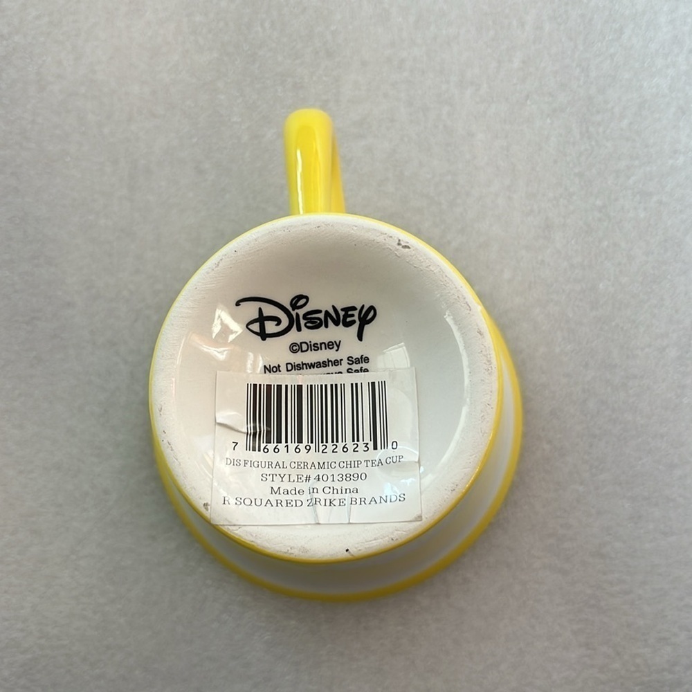 🆕 Disney’s Beauty and the Beast Ceramic Chip Mug - Picture 8 of 10